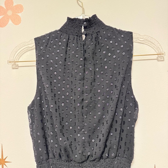 Altar'd State Navy Ruffled Mini Dress - Picture 4 of 5